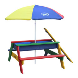 AXI Colorful Table with Umbrella