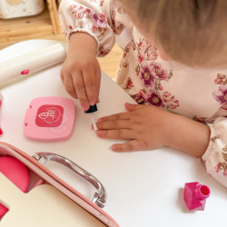 WOOPIE Hair Salon Cosmetic Case in a Box 2 in 1 43 pcs.