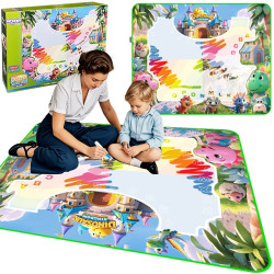 WOOPIE Water Painting Mat for Kids with Dinosaurs + Accessories