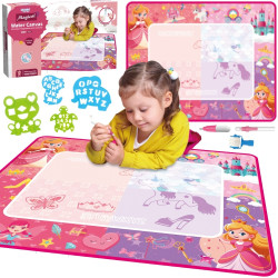 WOOPIE Magic Water Drawing Mat for Little Princesses