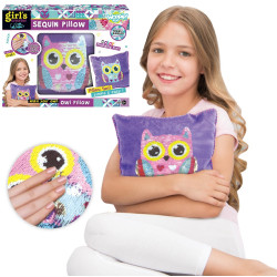 WOOPIE ART&FUN Creative Set Owl Pillow for Decorating