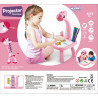 WOOPIE Pink Giraffe Projector Drawing Board + Markers