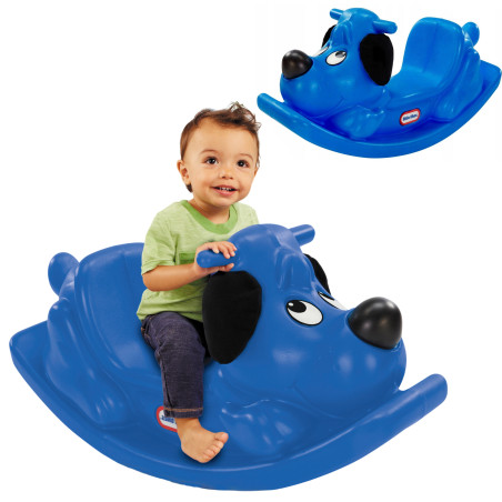 LITTLE TIKES Rocking Dog Blue Rocker