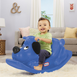 LITTLE TIKES Rocking Dog Blue Rocker