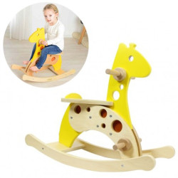 MASTERKIDZ Wooden Rocking Giraffe Rocker