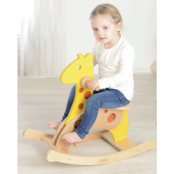 MASTERKIDZ Wooden Rocking Giraffe Rocker