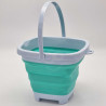WOOPIE Folding Square Bucket Blue