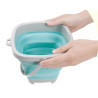 WOOPIE Folding Square Bucket Blue