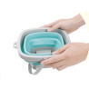 WOOPIE Folding Square Bucket Blue