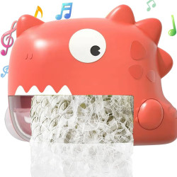 WOOPIE Foaming Dinosaur Bath Toy Orange