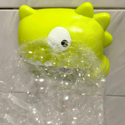 WOOPIE Foaming Dinosaur Bath Toy Orange