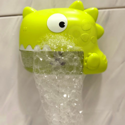 WOOPIE Foaming Dinosaur Bath Toy Orange