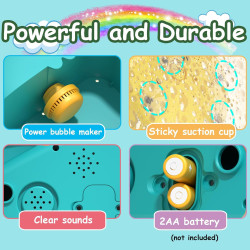 WOOPIE Foaming Dinosaur Bath Toy Orange