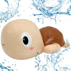 Woopie Turtle Swimming Wind-Up Bath Toy Pink
