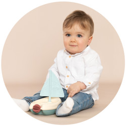 Smoby Little Bioplastic Sailboat for Water