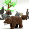 WOOPIE Wild Animals Figures Set 15 pcs.