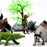 WOOPIE Wild Animals Figures Set 15 pcs.