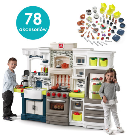 STEP2 Stylish children's kitchen Elegant Edge with accessories