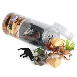 WOOPIE Wild Animals Figures Set 16 pcs.
