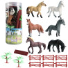 WOOPIE Set of 16 Horse Figures