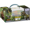 WOOPIE Large Set of Dinosaurs XXL Figures + Mat "Prehistoric World"