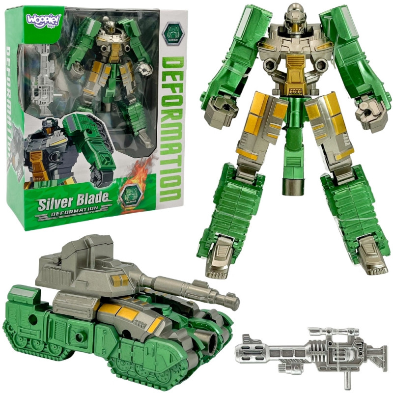 WOOPIE Transforming Robot SILVER BLADE 2in1 Tank
