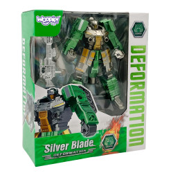 WOOPIE Transforming Robot SILVER BLADE 2in1 Tank