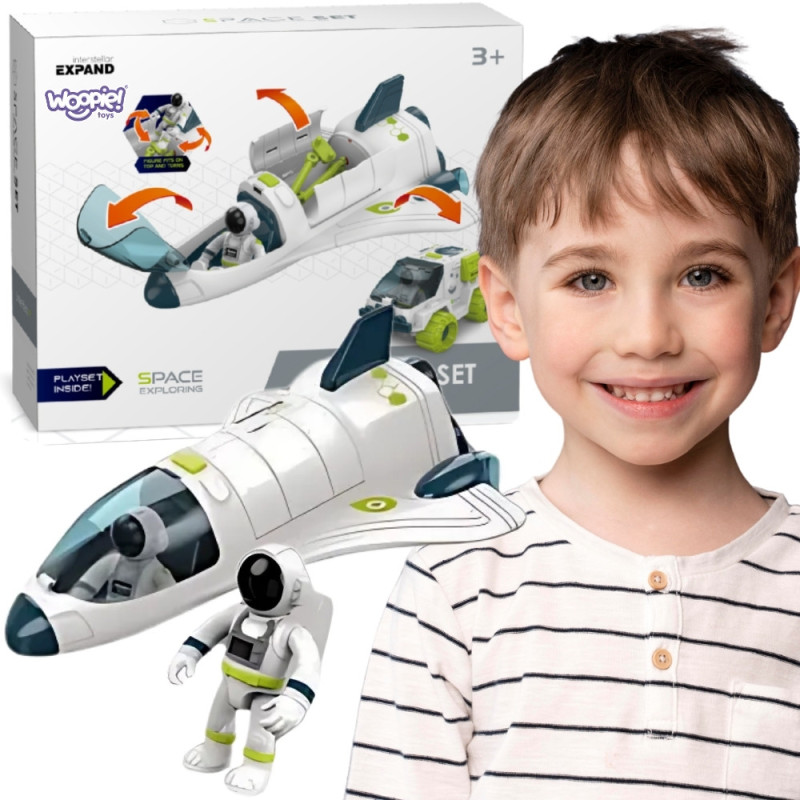 WOOPIE Space Shuttle and Rover Space Set