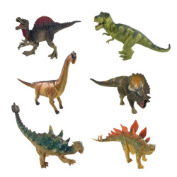 WOOPIE T-Rex Dinosaur Figure Set of 6