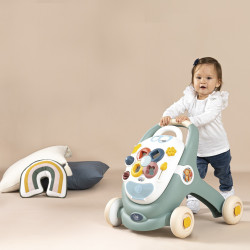 SMOBY Little Walker 3in1 Interactive Pusher Stroller