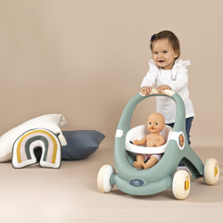 SMOBY Little Walker 3in1 Interactive Pusher Stroller