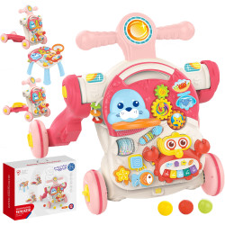 WOOPIE BABY Pusher, Walker, Educational Table, Scooter, Ride-on 4-in-1