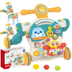 WOOPIE BABY Pusher, Walker, Educational Table, Scooter, Ride-on 4-in-1