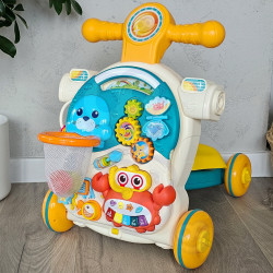 WOOPIE BABY Pusher, Walker, Educational Table, Scooter, Ride-on 4-in-1