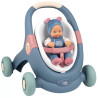 SMOBY Little Walker Pusher 3in1 Stroller for Children + Baby Doll