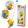 VIGA Wooden Duck Pusher