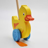 VIGA Wooden Duck Pusher