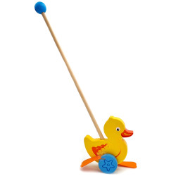VIGA Wooden Duck Pusher