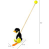 Viga Toys Wooden Penguin Pusher