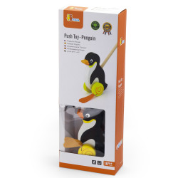 Viga Toys Wooden Penguin Pusher