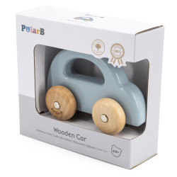 VIGA PolarB Wooden Push Car Blue
