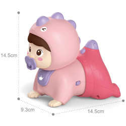 WOOPIE BABY Crawling Baby Toy with Lights and Melodies