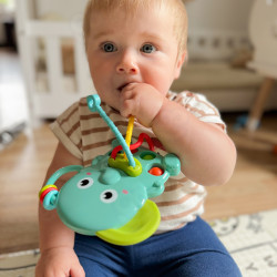 WOOPIE BABY 4-in-1 Montessori Sensory Elephant Teether