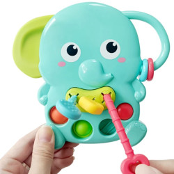 WOOPIE BABY 4-in-1 Montessori Sensory Elephant Teether