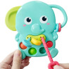 WOOPIE BABY 4-in-1 Montessori Sensory Elephant Teether