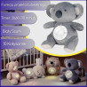 WOOPIE BABY Polar Bear Cuddly Toy with Projector and Soothing Sounds 15 Melodies
