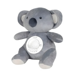 WOOPIE BABY Polar Bear Cuddly Toy with Projector and Soothing Sounds 15 Melodies