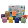 WOOPIE BABY Sensory Blocks Squeeze Puzzle Sound 12 pcs.