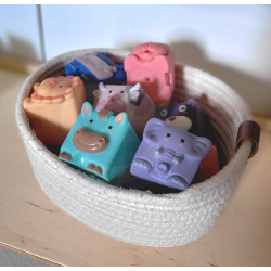 WOOPIE BABY Sensory Blocks Squeeze Puzzle Animal Sounds 12 pcs.