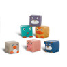 WOOPIE BABY Sensory Blocks Squeeze Puzzle Animal Sounds 12 pcs.